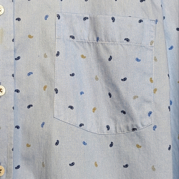 FREDRICK MARTIN Dress Shirt Men's XXL Extra Fine Cotton Business Casual Preppy - Picture 6 of 9